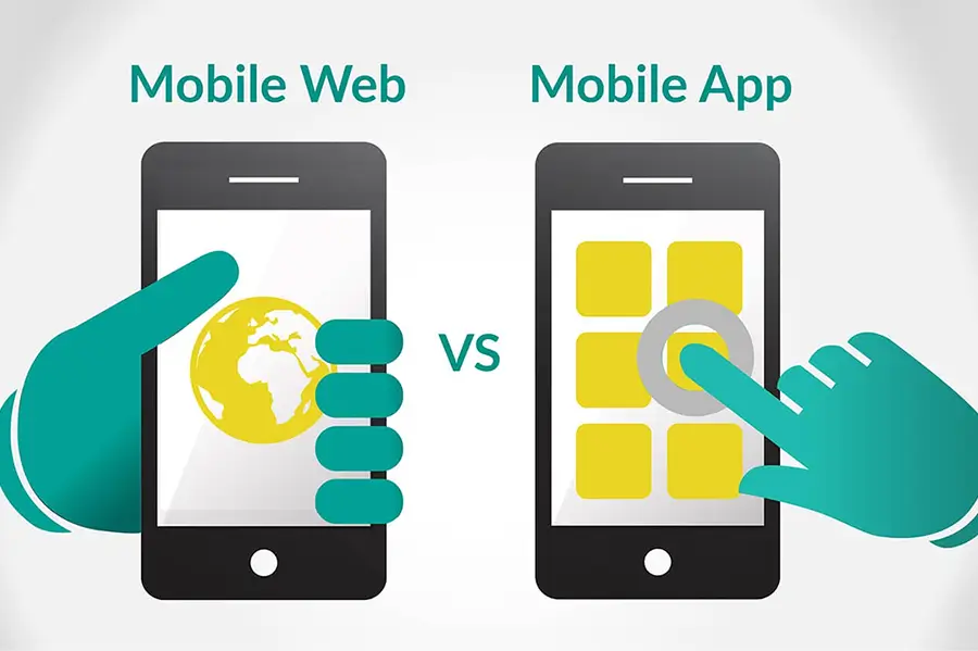 responsive web application vs mobile app development
